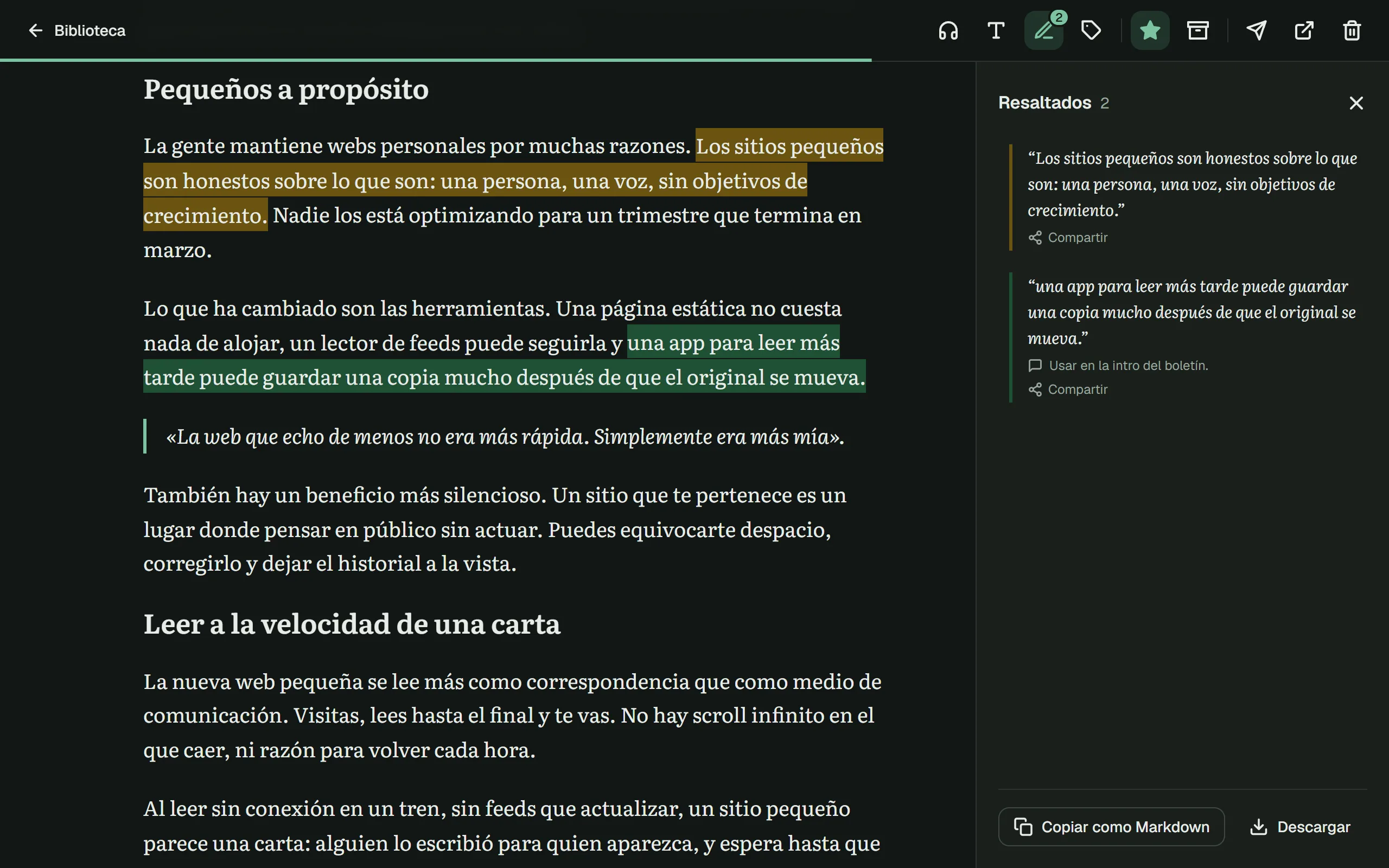 Resaltados