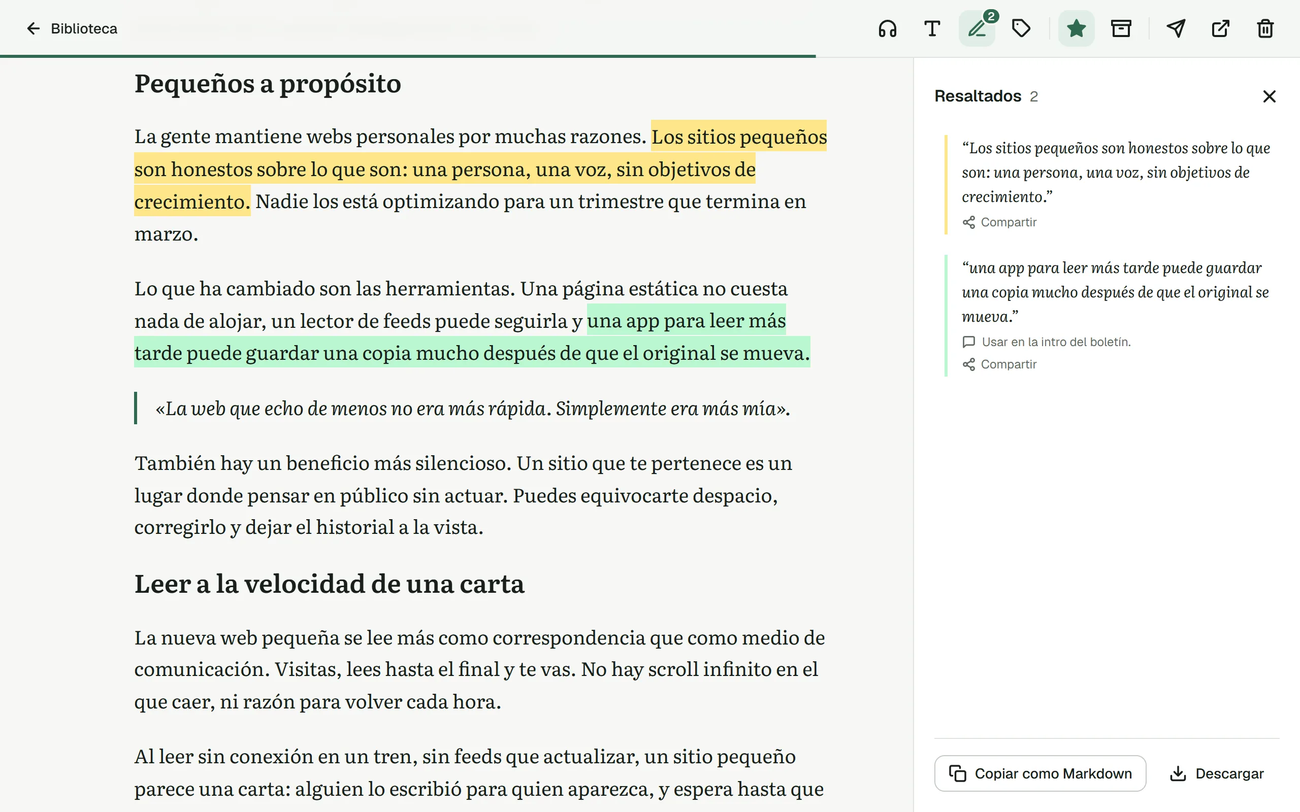 Resaltados