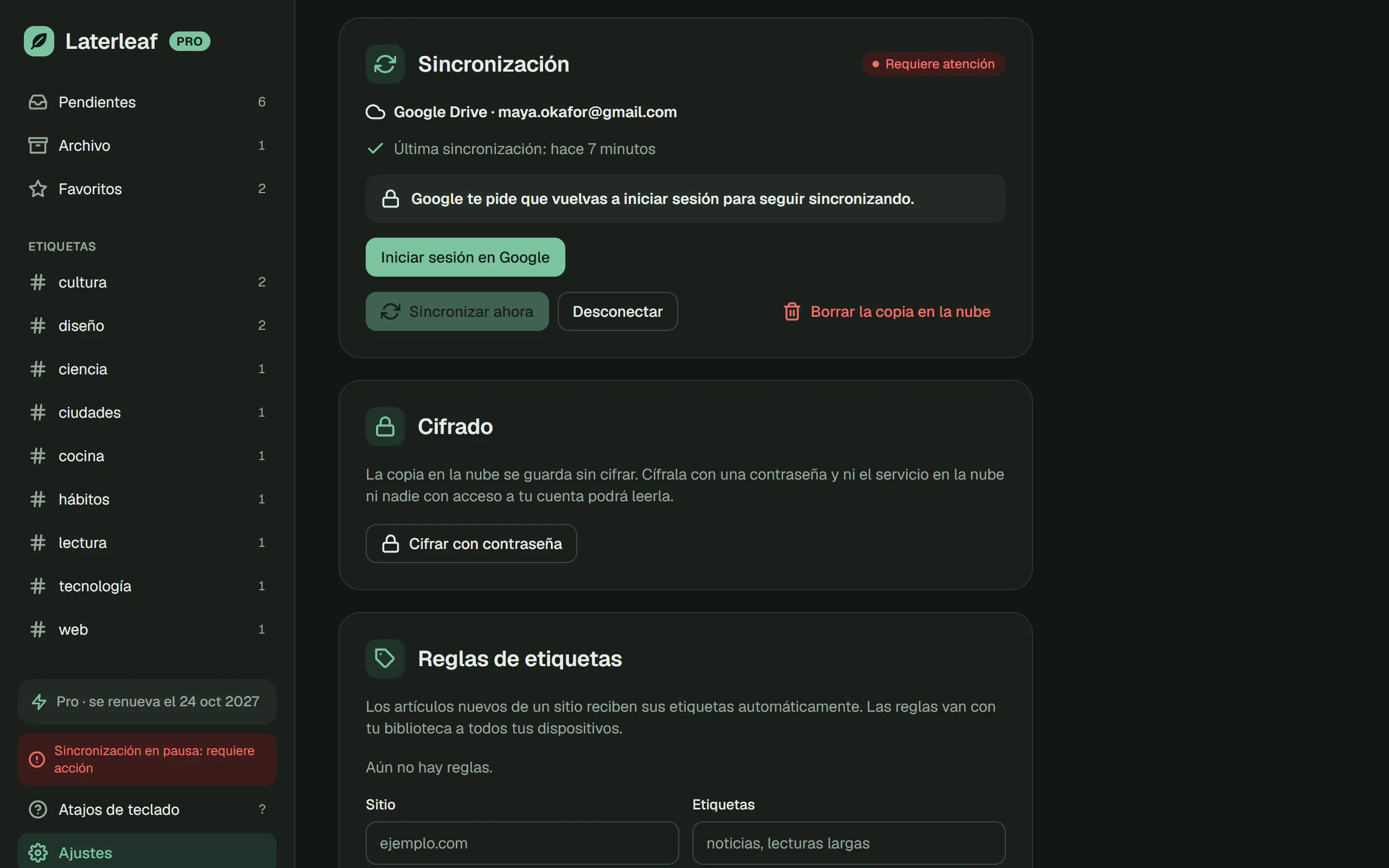 Sincronización