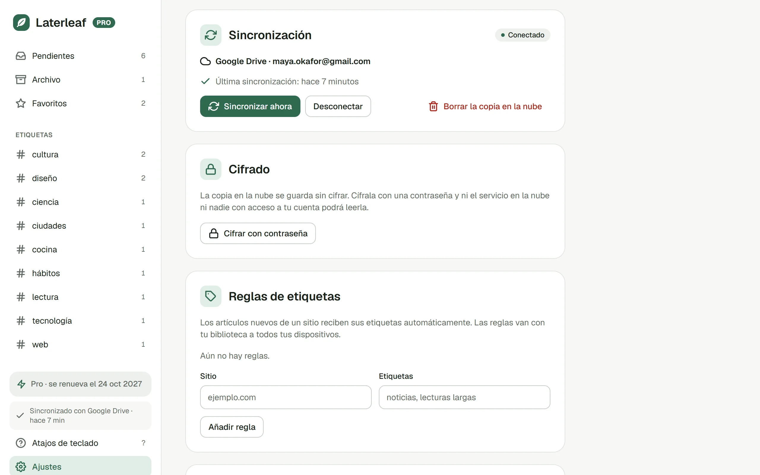 Sincronización