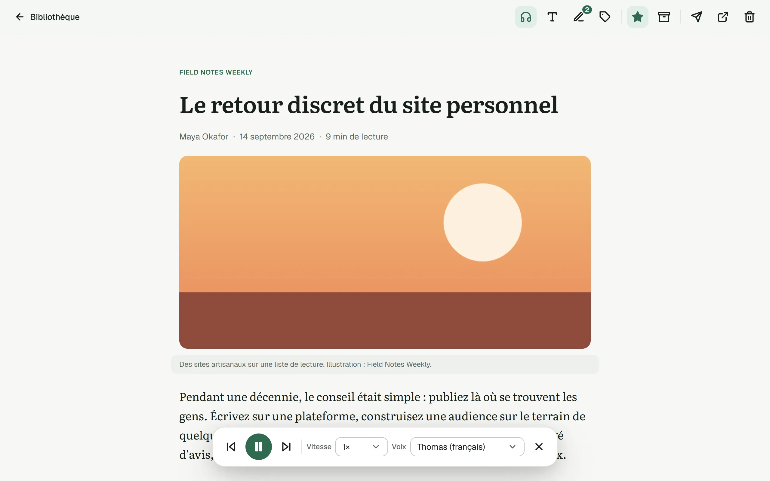 Écouter