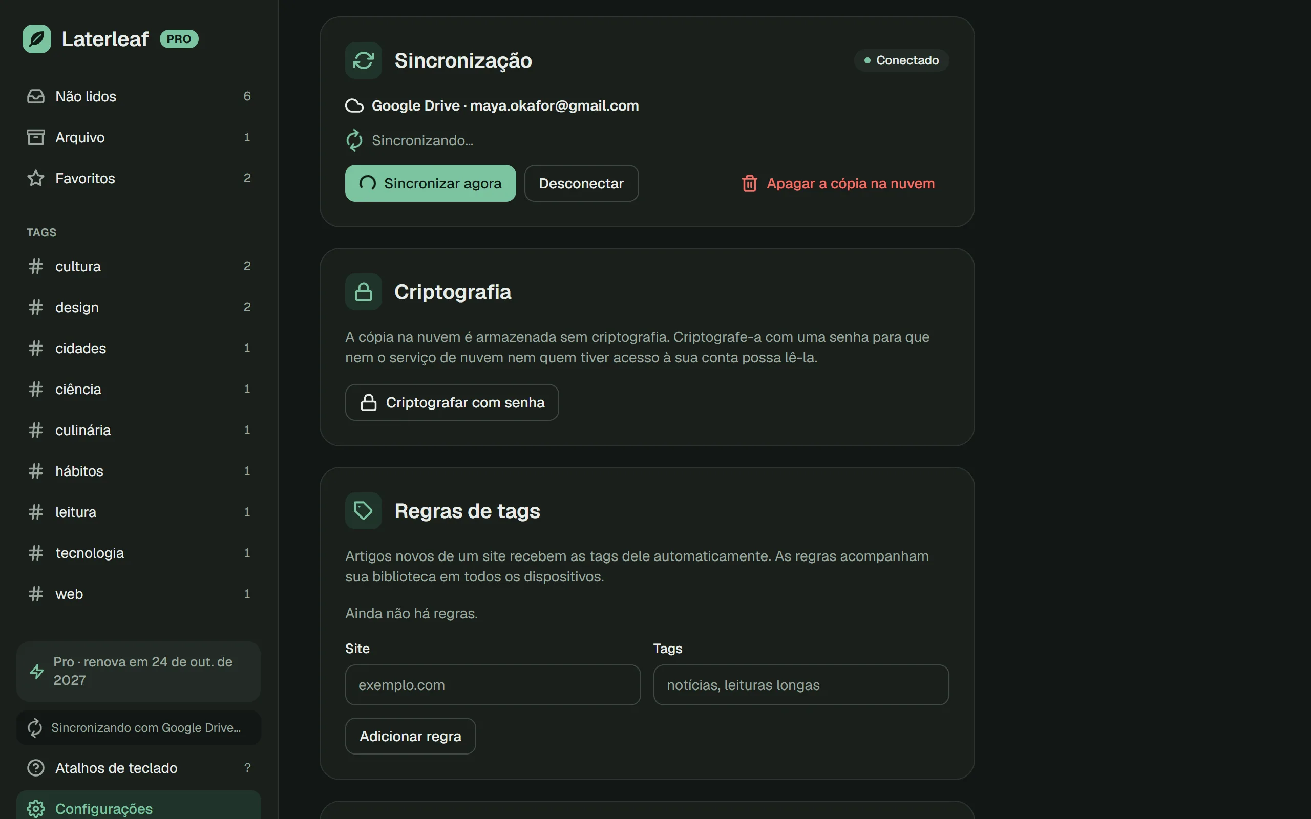 Sincronização